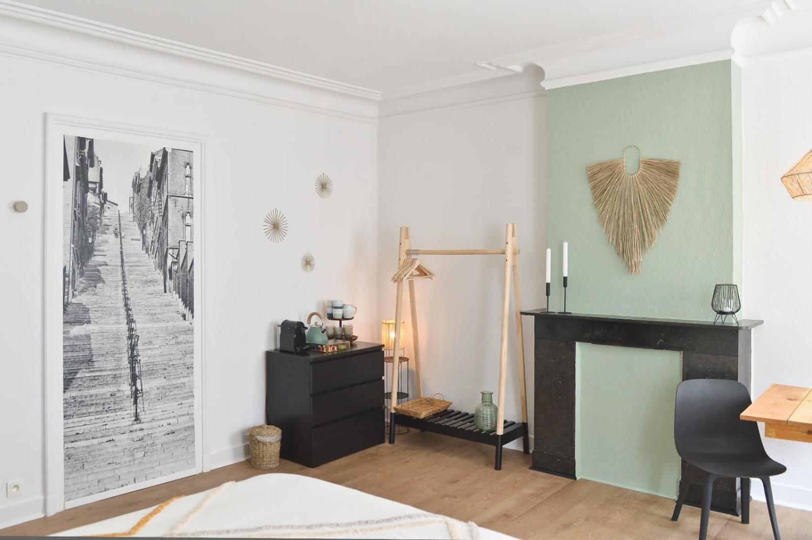 La Chambre De Sam - Chambre Lit 180 Avec Sdb Privee Proche Centre Ville Liège Exteriör bild