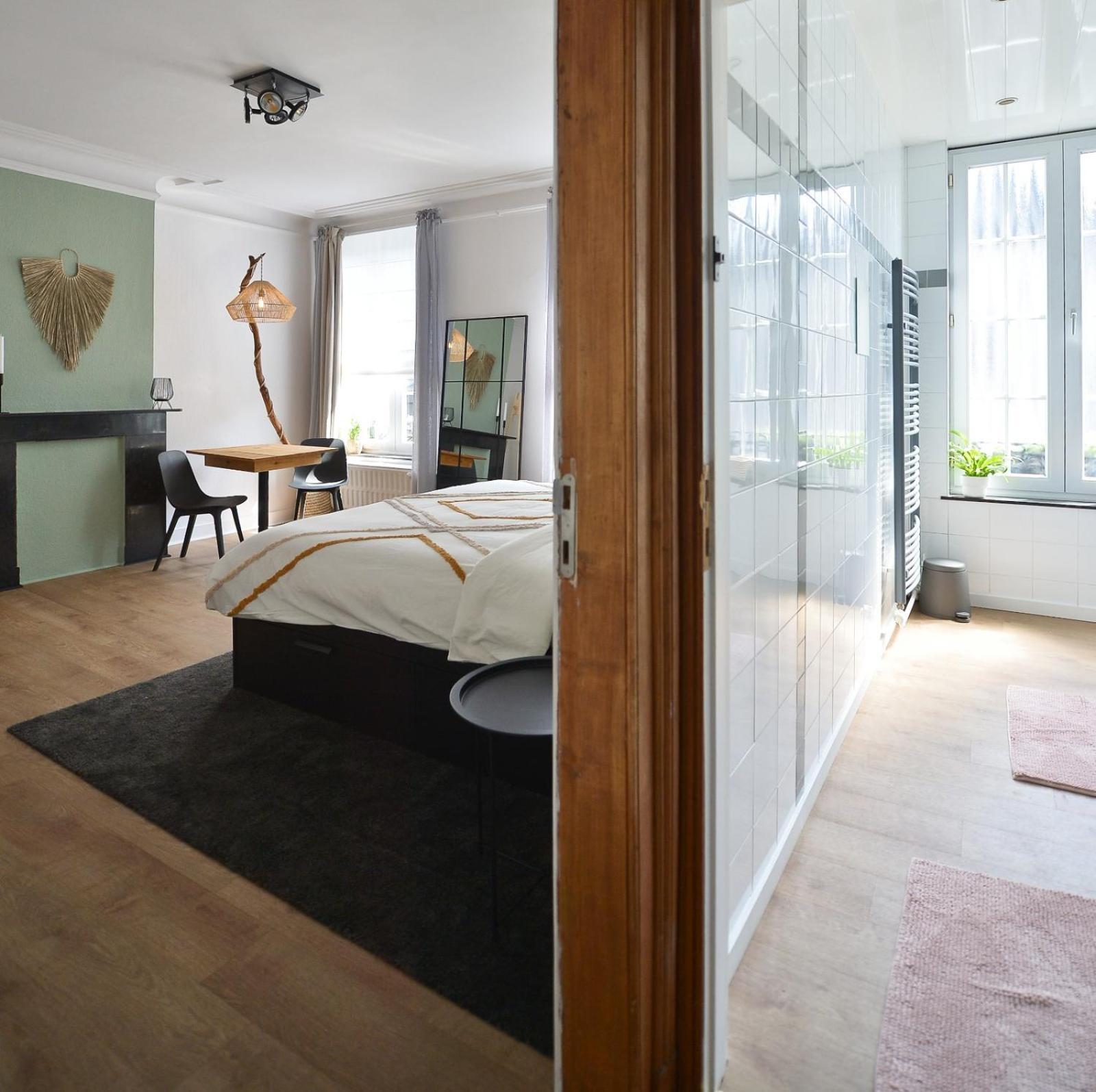La Chambre De Sam - Chambre Lit 180 Avec Sdb Privee Proche Centre Ville Liège Exteriör bild